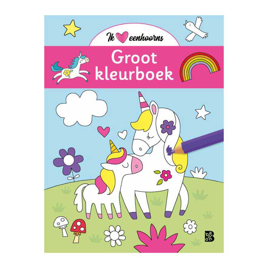 Grand livre de coloriage Licornes de l'éditeur Standard