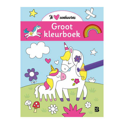 Grand livre de coloriage Licornes de l'éditeur Standard