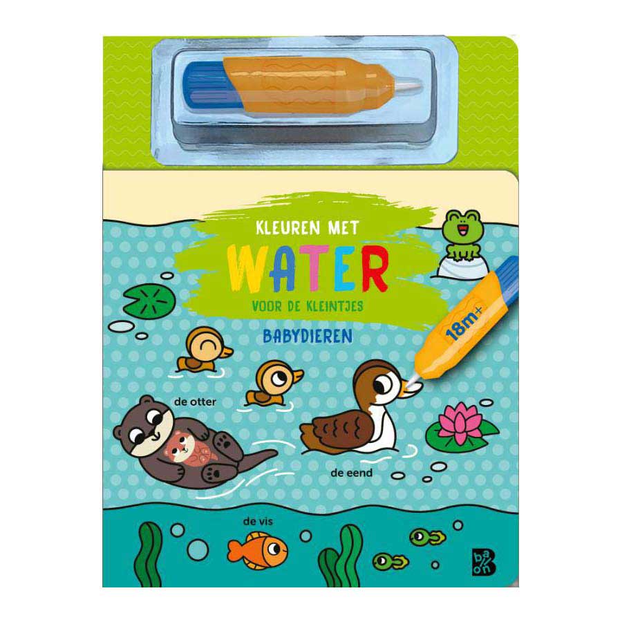 Standard éditeur coloriage à l'eau pour les petits bébés animaux 18m+