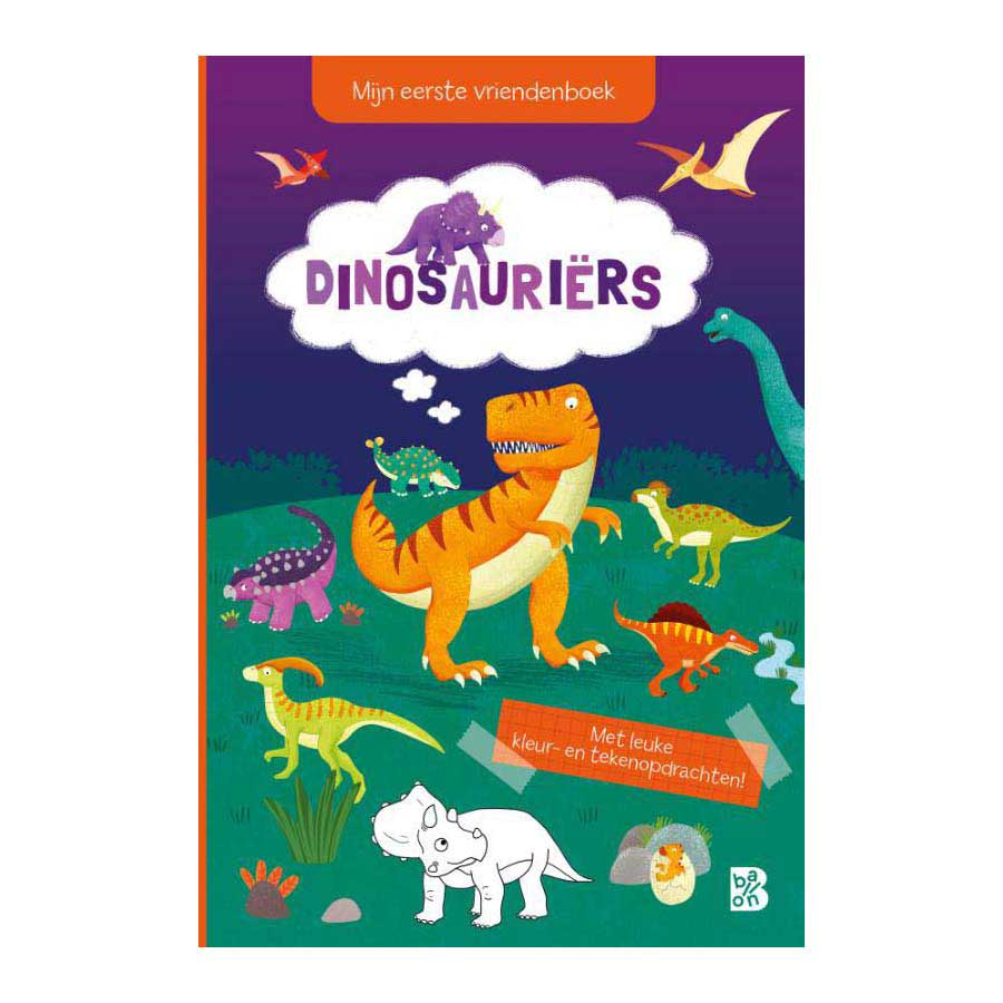 Réservez mon premier livre d'amis dinosaures