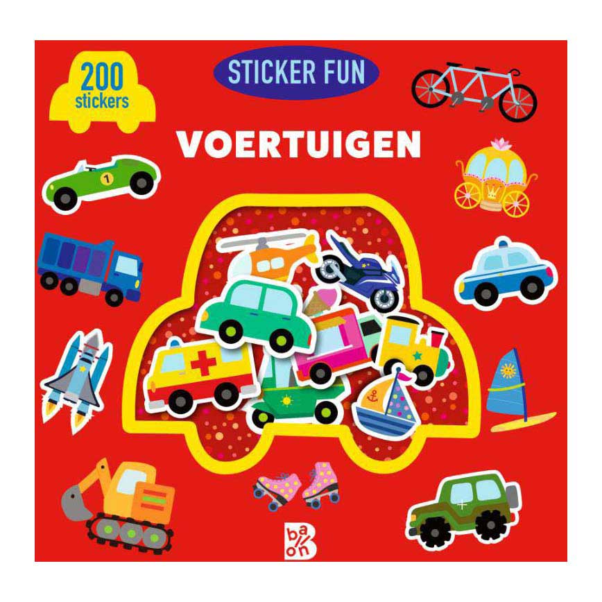 Standard éditeur autocollant livre autocollant véhicules amusants 200 autocollants 3-4 ans
