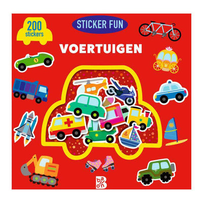 Standard éditeur autocollant livre autocollant véhicules amusants 200 autocollants 3-4 ans