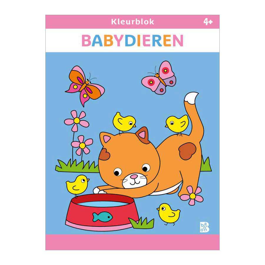 Standard Publisher bloc de coloriage bébés animaux 4+