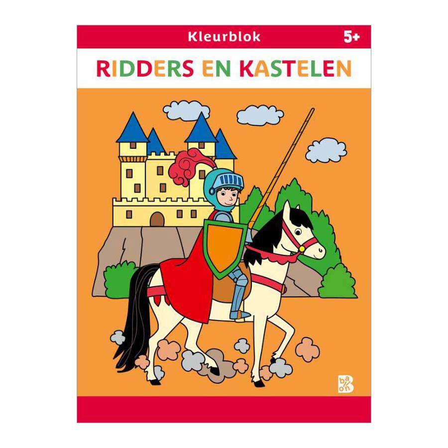 Chevaliers et châteaux de blocs de couleurs de l'éditeur standard 5+