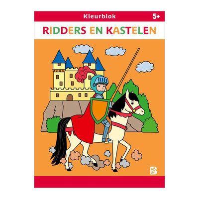 Chevaliers et châteaux de blocs de couleurs de l'éditeur standard 5+