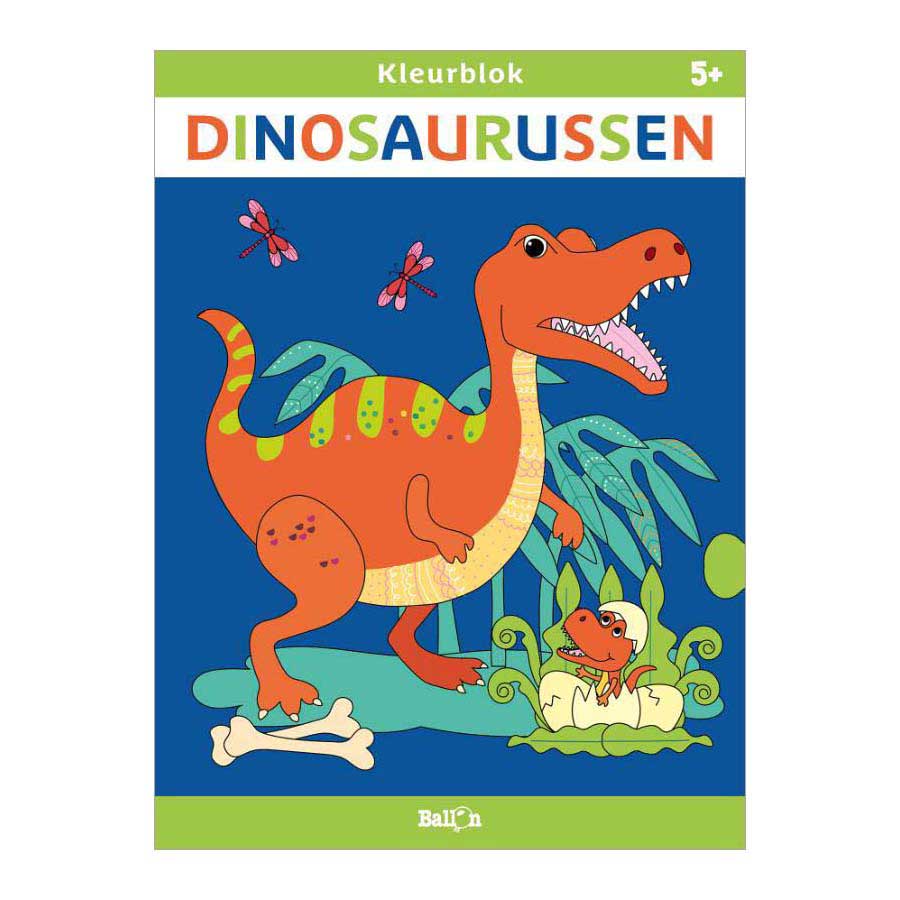 Dinosaures de bloc de couleur d'éditeur standard 5+
