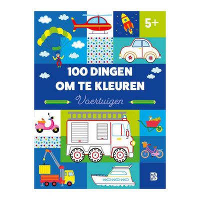 Standard Publisher 100 choses à colorier - Véhicules 3+