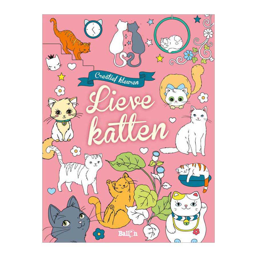 Livre de coloriage de la maison d'édition Standard, chats doux