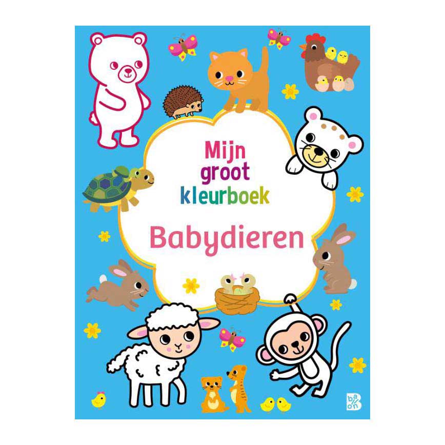 Standard éditeur mon grand livre de coloriage - bébés animaux