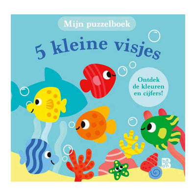Éditeur standard mon livre de puzzles - 5 petits poissons 18m+