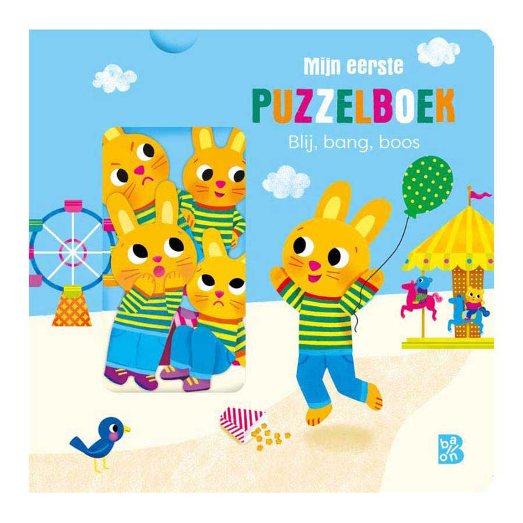 Éditeur standard, mon premier livre de puzzles - heureux, effrayé, en colère 6 mois+