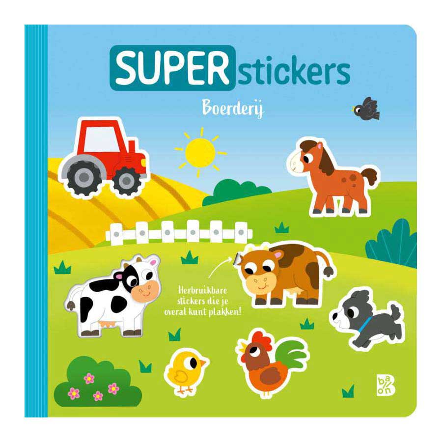 Super autocollants d'éditeur standard - ferme 18 mois+