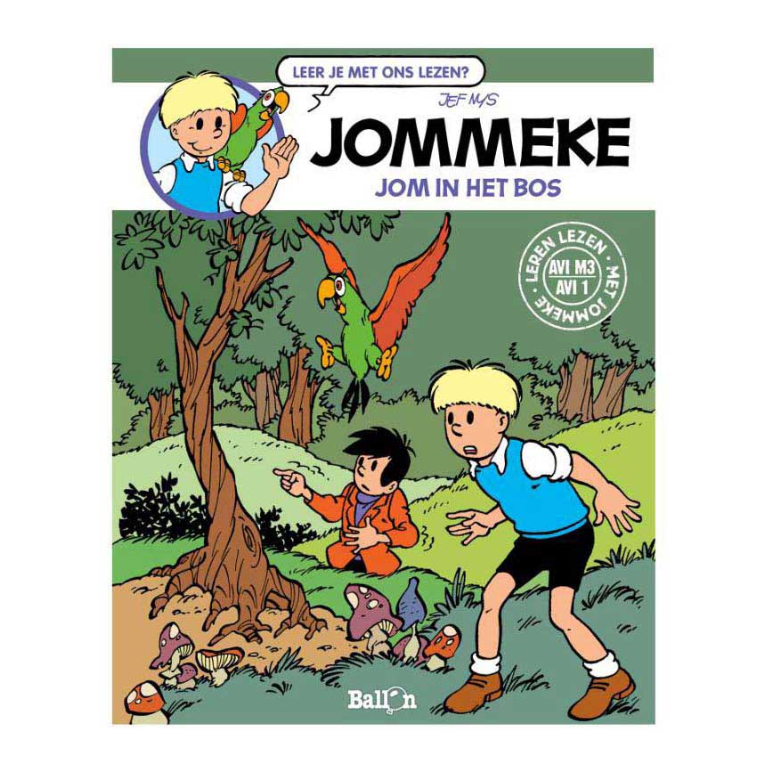 Éditeur standard jommeke - jom dans les bois - avi m3