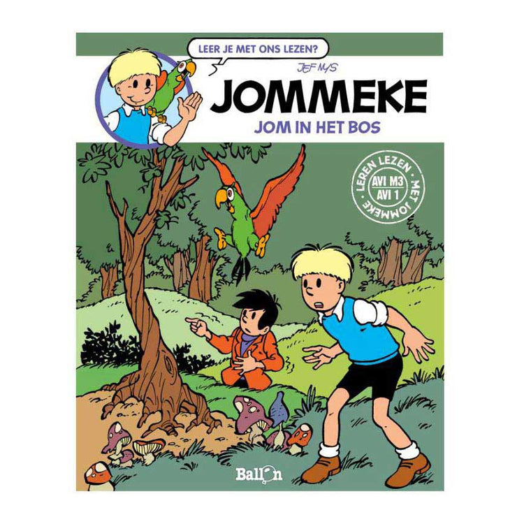 Éditeur standard jommeke - jom dans les bois - avi m3