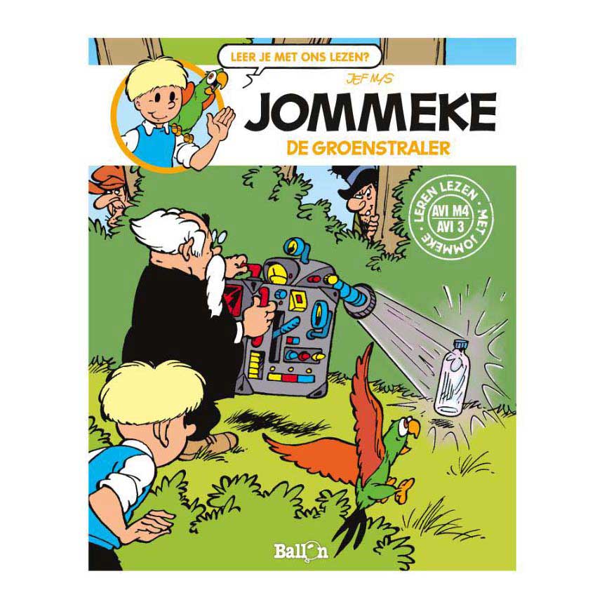 Éditeur standard Jommeke - de groenstraler - avi m4