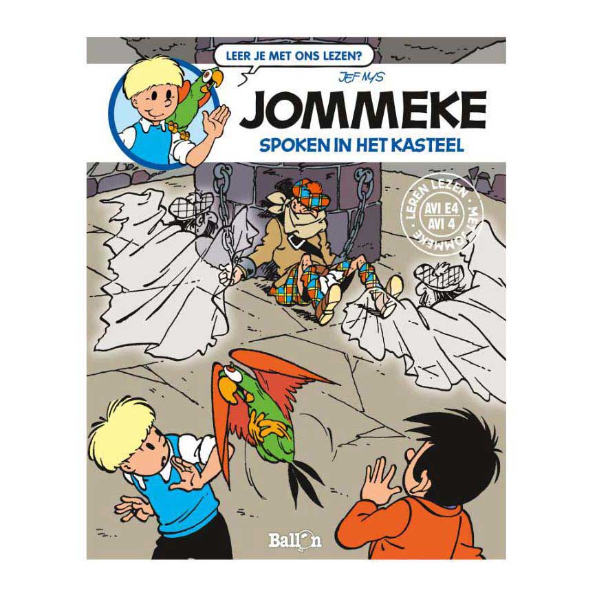 Editeur standard Jommeke - fantômes dans le château - avi e4
