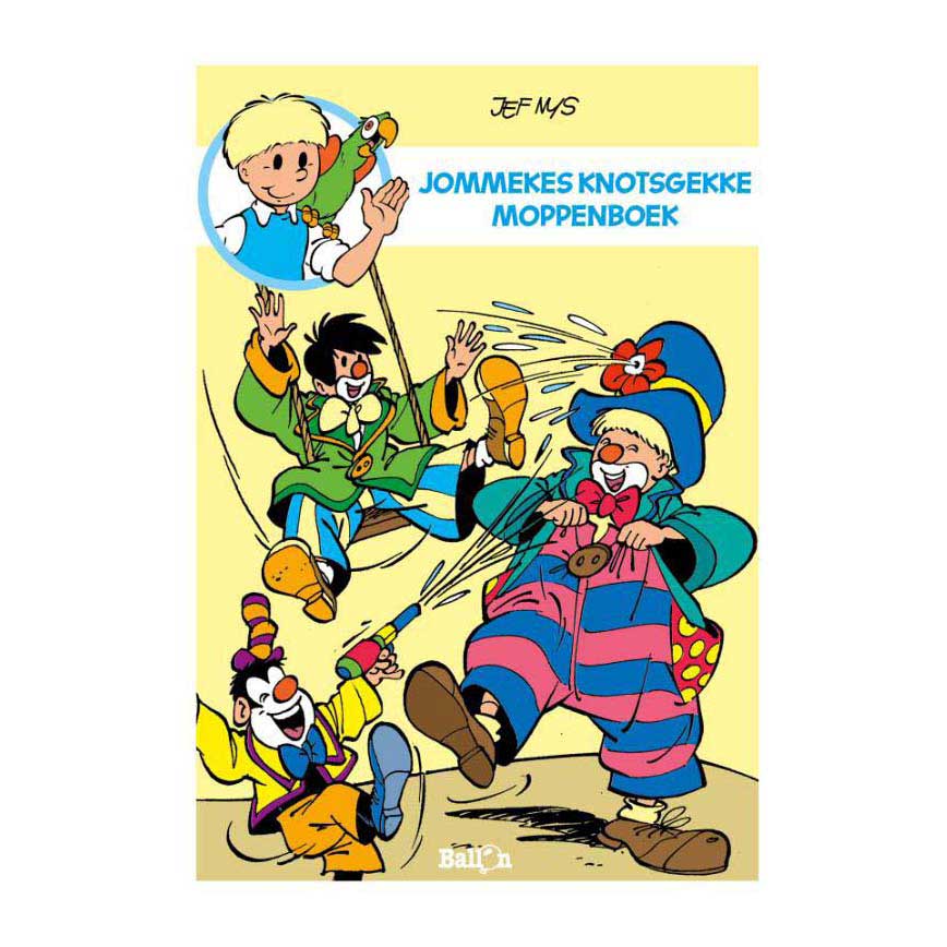 Livre de blagues folles de l'éditeur standard Jommekes