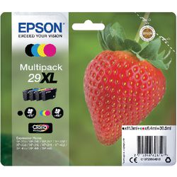 Cartouche d'encre epson c13t29964012 noir, cyan, magenta, jaune