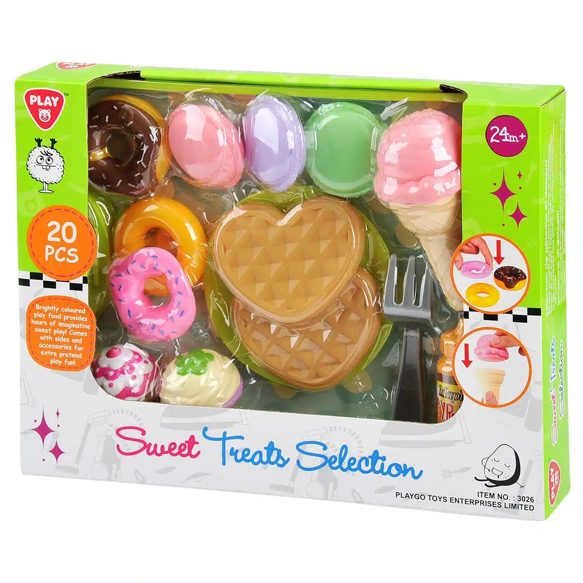 Ensemble de repas de salon de glace 20 PAPS