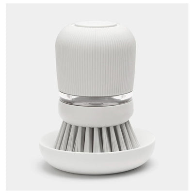 Brabantia brosse à vaisselle + réservoir gris