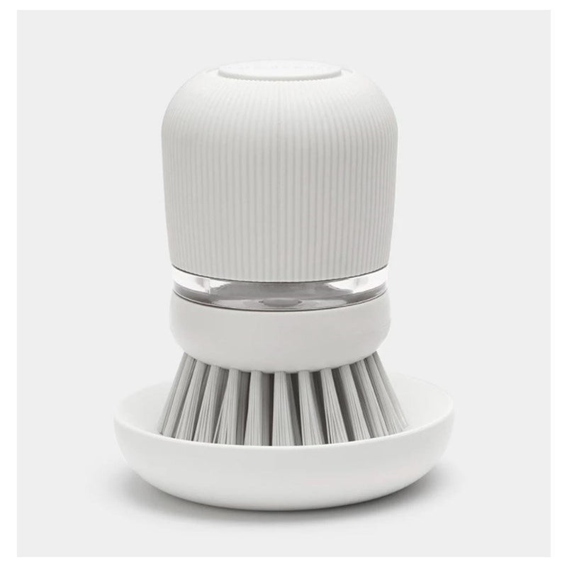 Brabantia brosse à vaisselle + réservoir gris