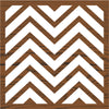 Créations en tissu • bloc d'impression support 6x6cm chevron