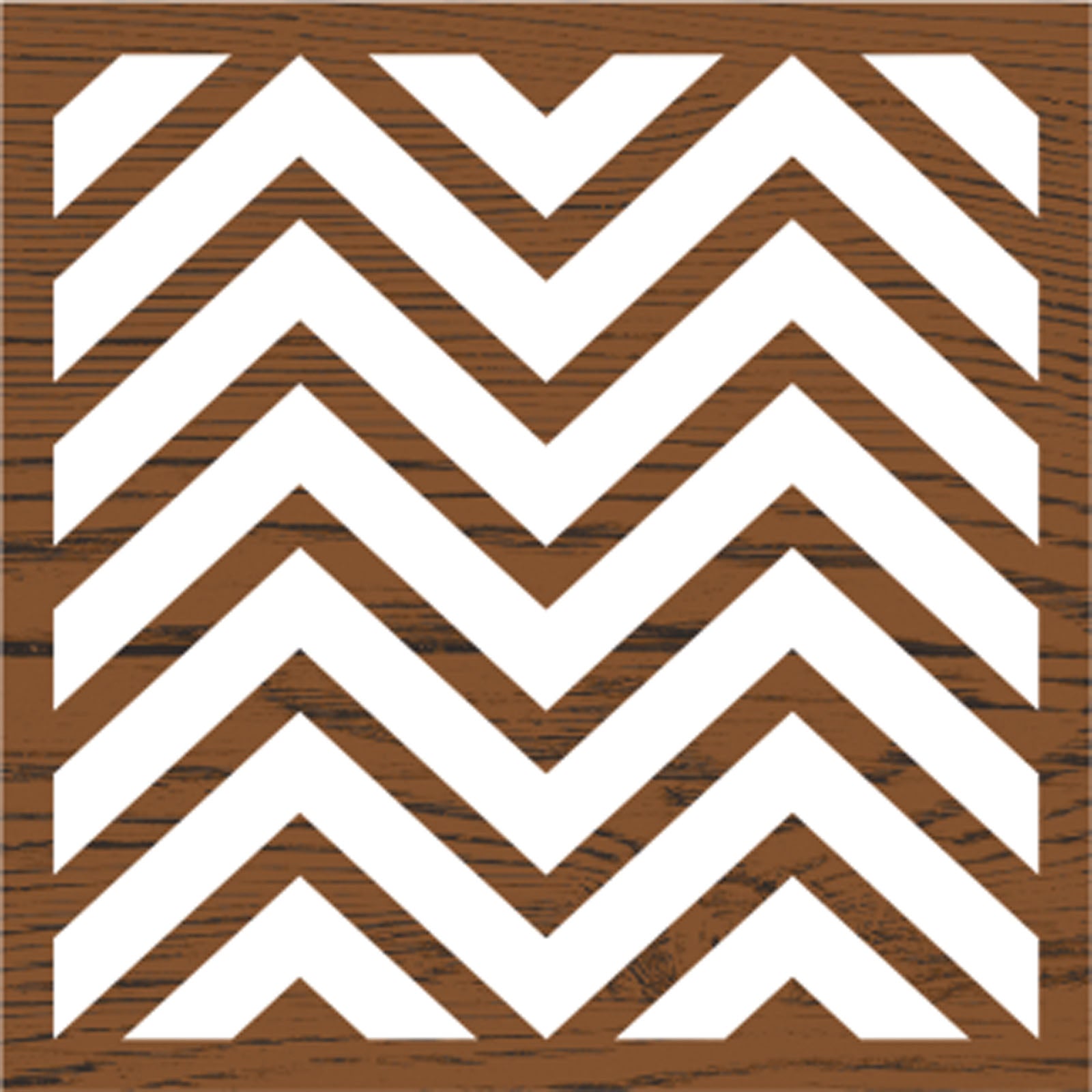 Créations en tissu • bloc d'impression support 6x6cm chevron