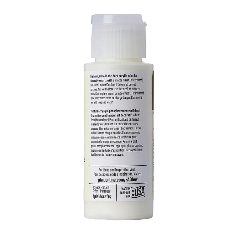 Folkart • lueur dans les couleurs sombres lueur neutre dans le noir 59 ml