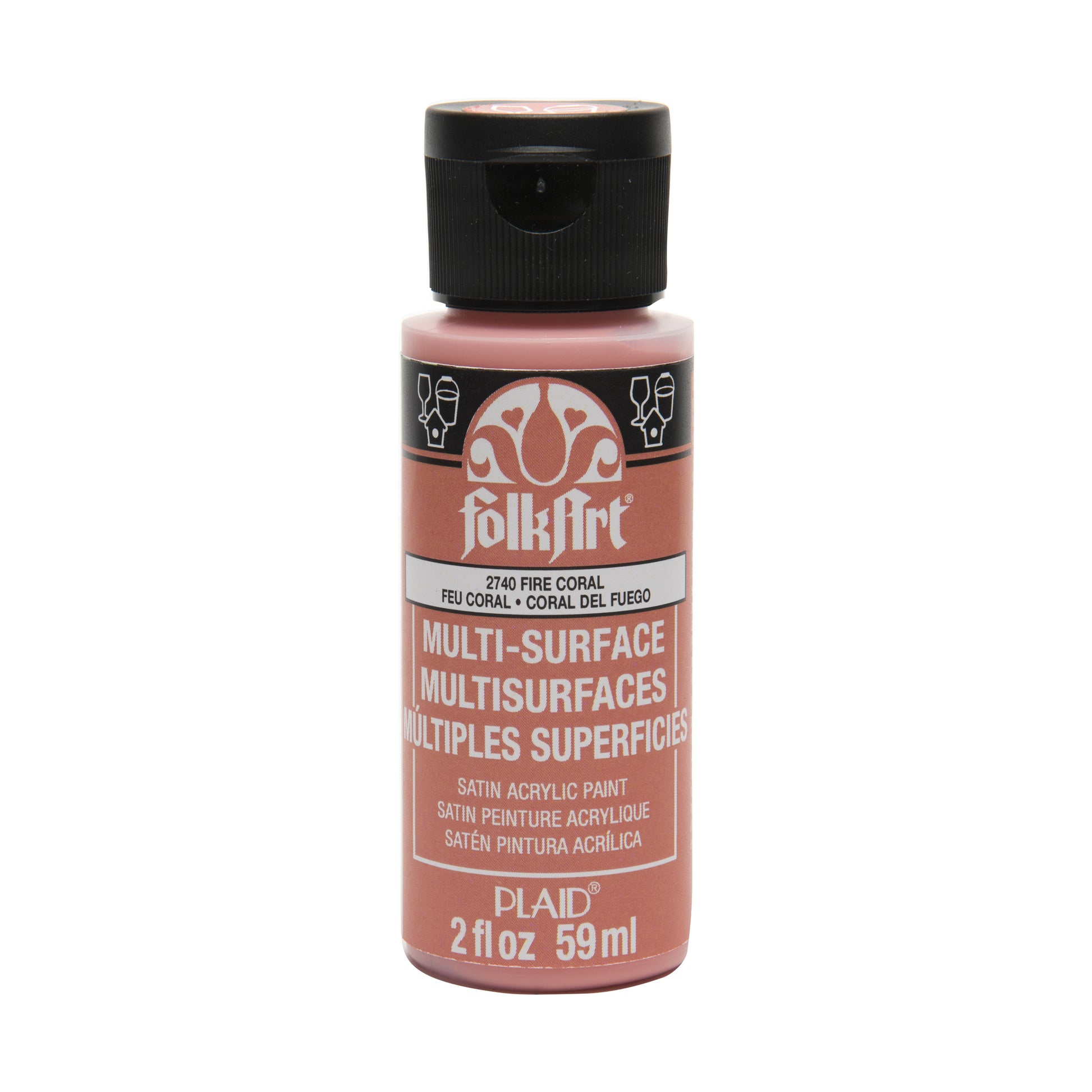 Folkart • corail de feu multi-surfaces 59ml