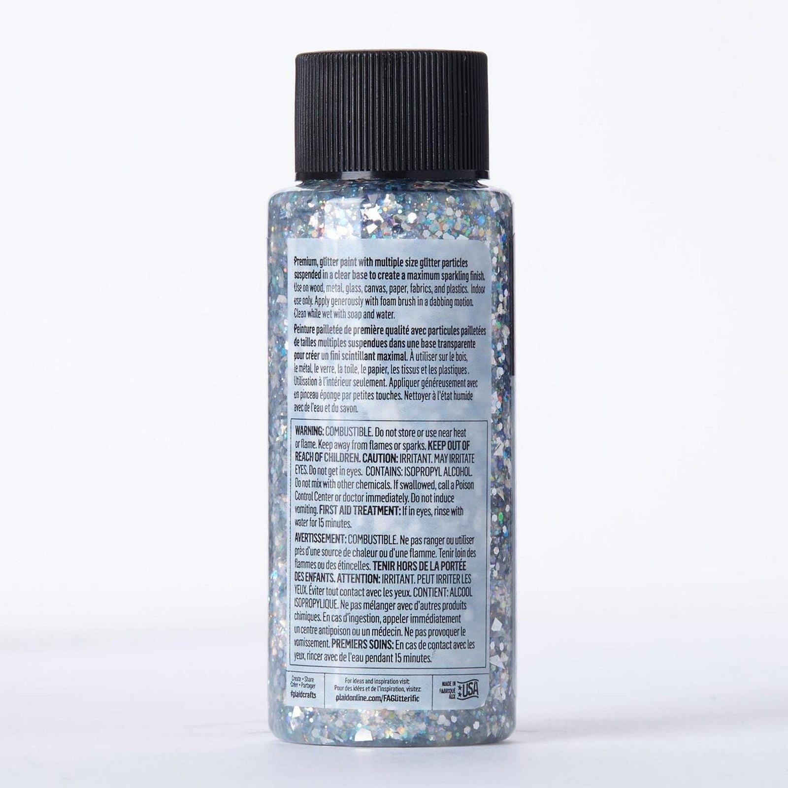 Folkart • couleurs scintillantes argent 59ml