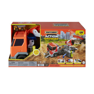Camion de construction Matchbox avec station de forage