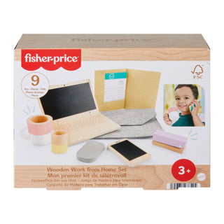 Ensemble de travail à domicile en bois Fisher-Price