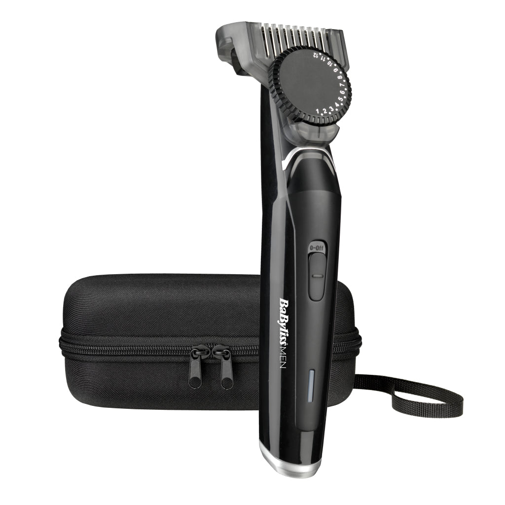 Babyliss babyliss t881e définir la tranche de barbe de contrôle argent noir