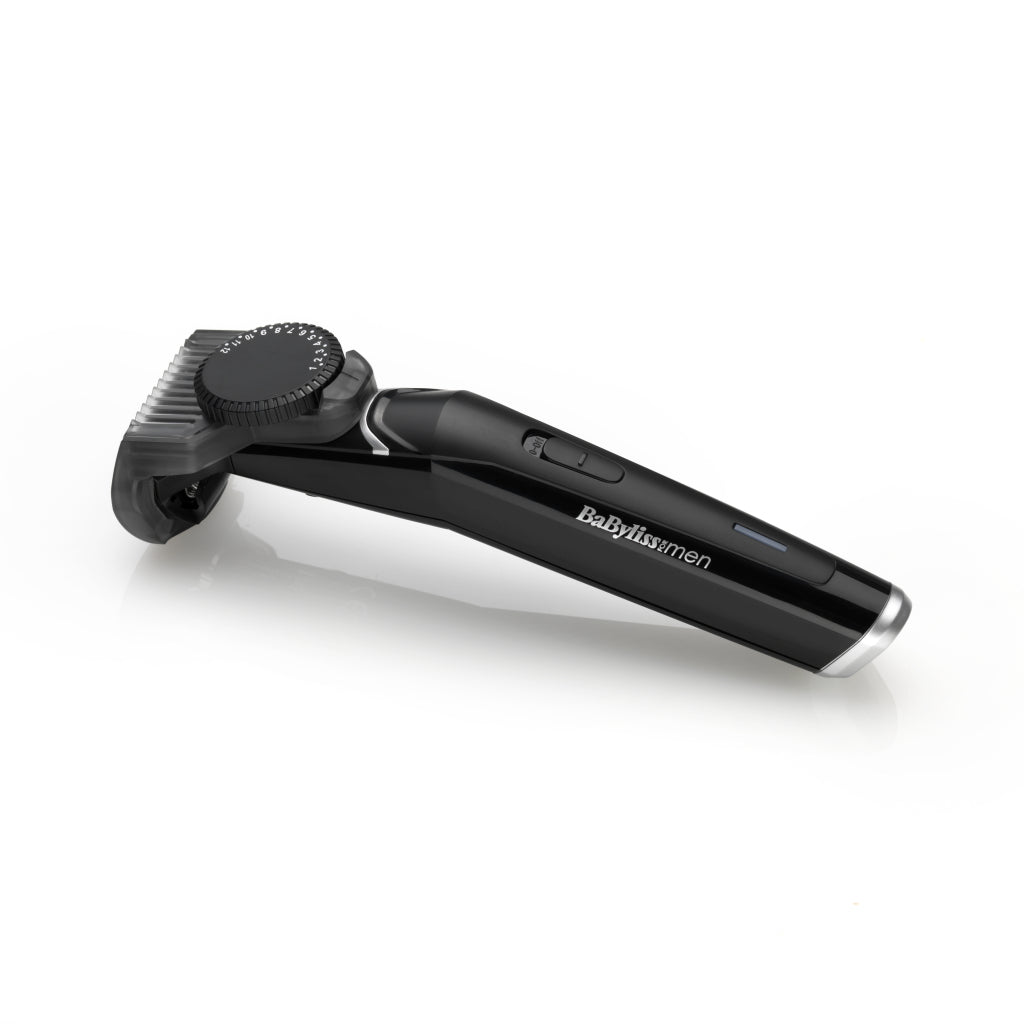 Babyliss babyliss t881e définir la tranche de barbe de contrôle argent noir