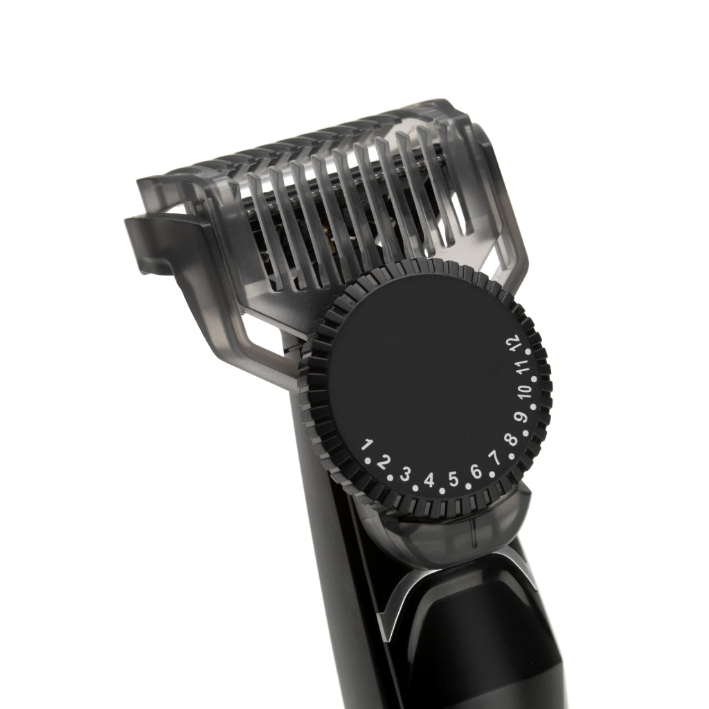 Babyliss babyliss t881e définir la tranche de barbe de contrôle argent noir