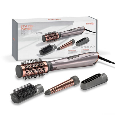 Babyliss AS136E Style d'air 1000 Brusque Brosse de cuivre noir Palladium