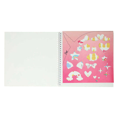 Livre d'autocollant et de modèle j'aime les licornes