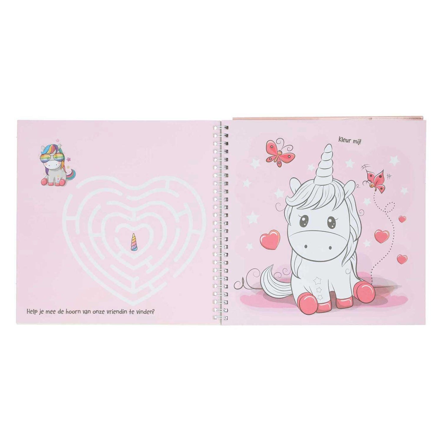 Livre d'autocollant et de modèle j'aime les licornes