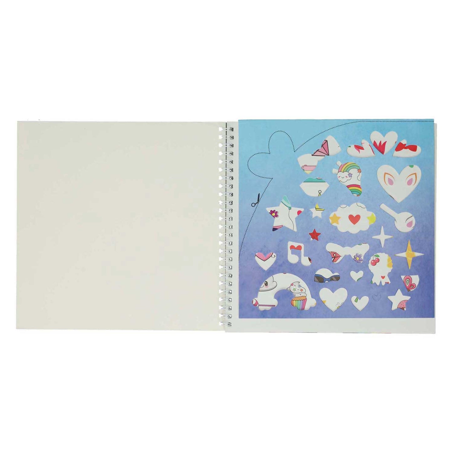 Livre d'autocollant et de modèle j'aime les animaux