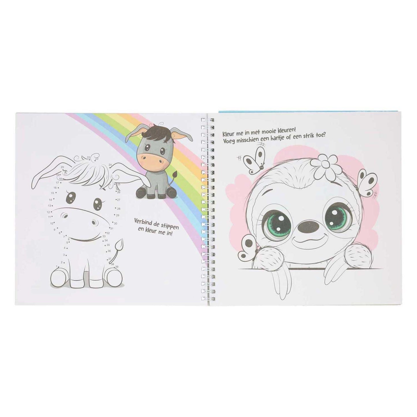 Livre d'autocollant et de modèle j'aime les animaux