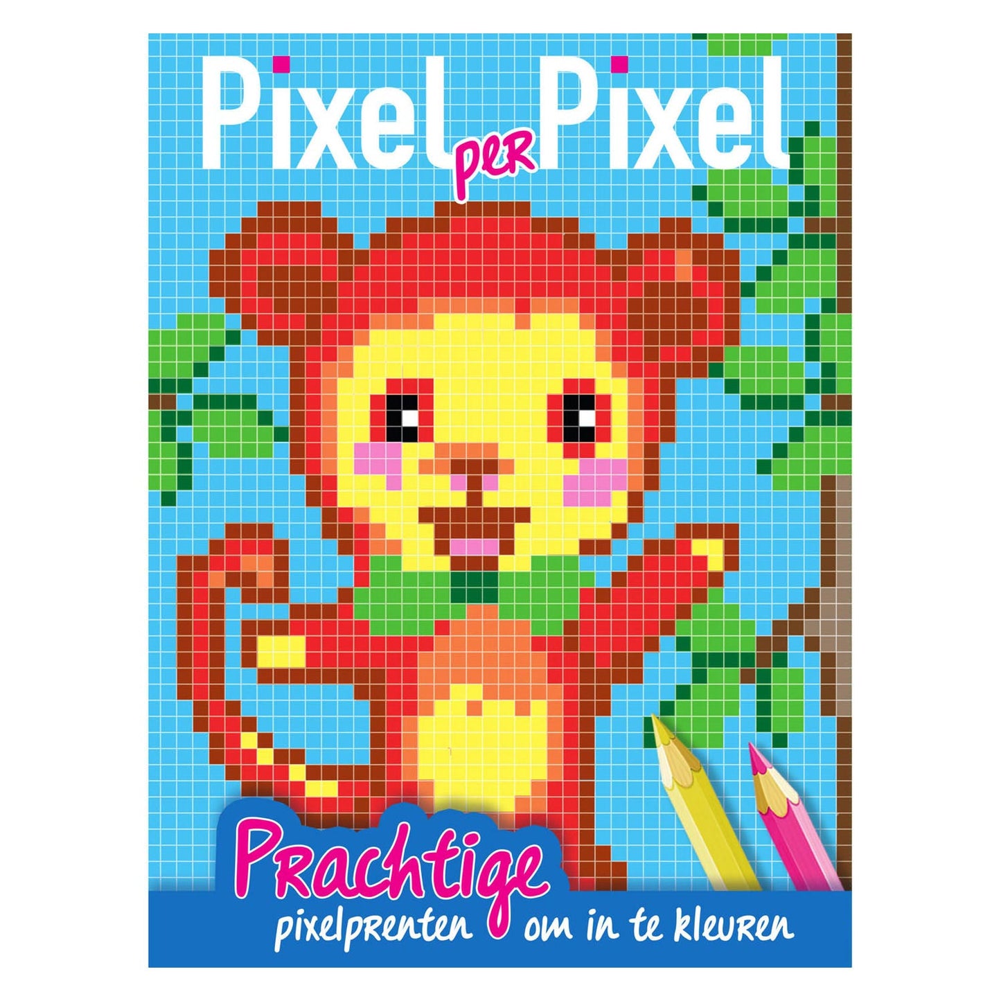 Mondikaarten livre de coloriage singe