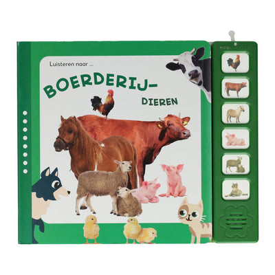 Cartes orales écouter le livre de son des animaux de ferme