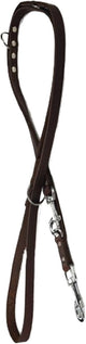 Beeztees - laisse pour chien - cuir - marron - 240x18 cm