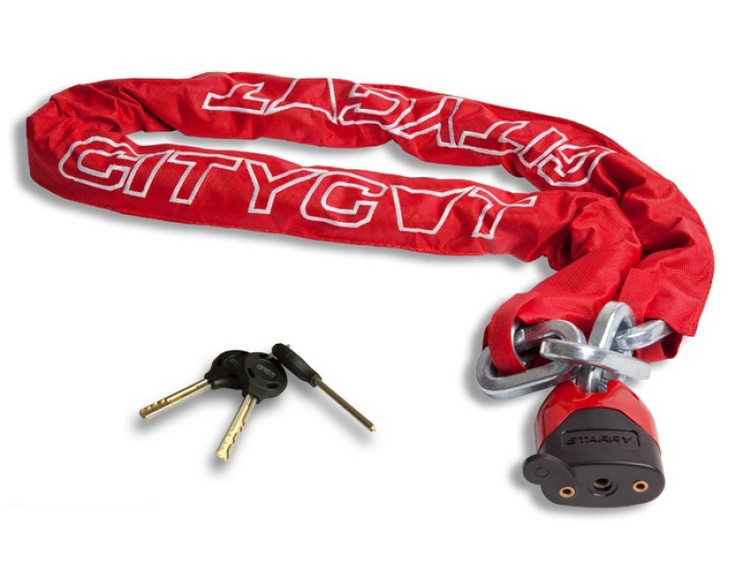 Citycat Chain Lock Art **** 180cm. Avec des houes en nylon