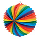 Boland lanterne ballon en papier arc-en-ciel ø25cm