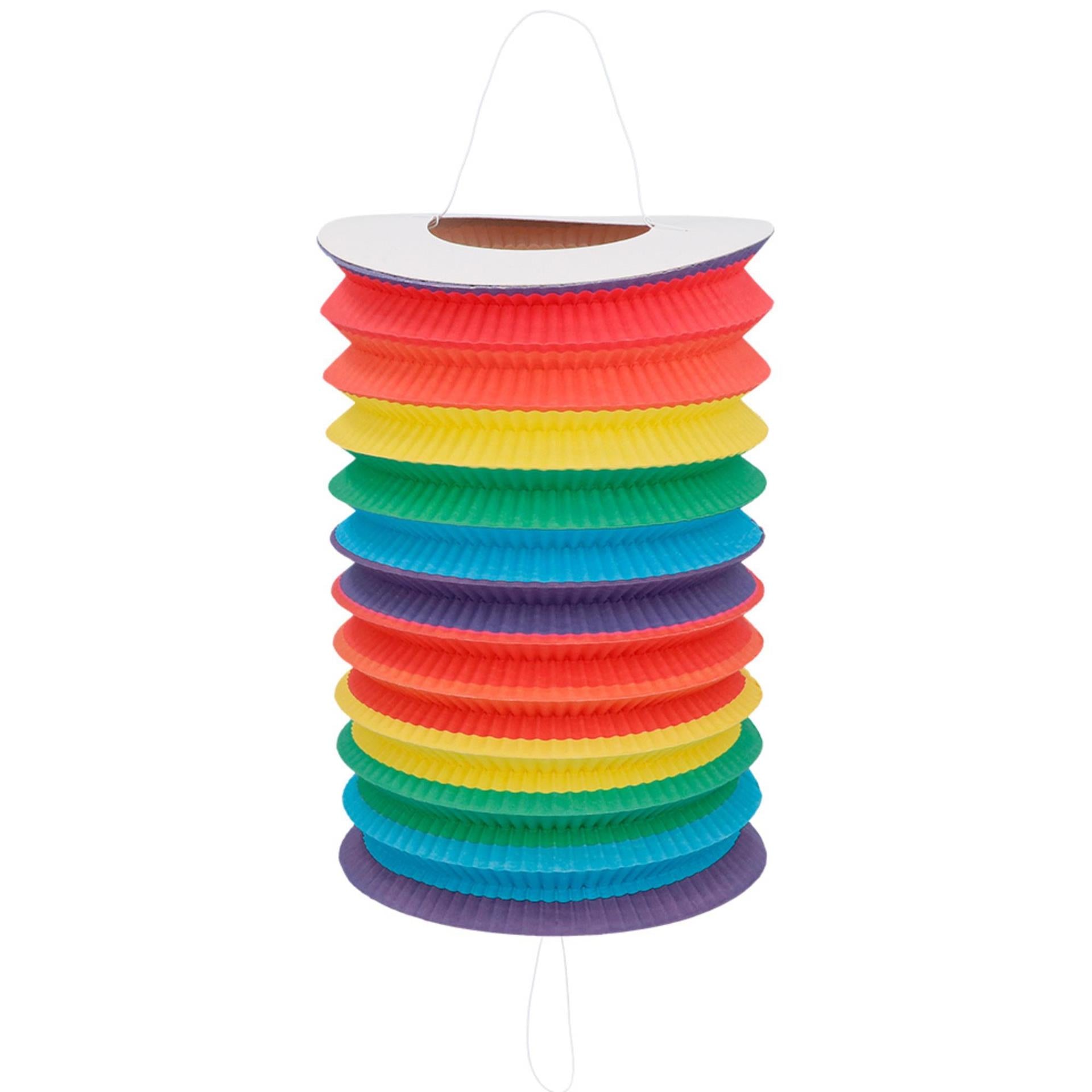 Lanterne arc-en-ciel en papier Boland ø16cm
