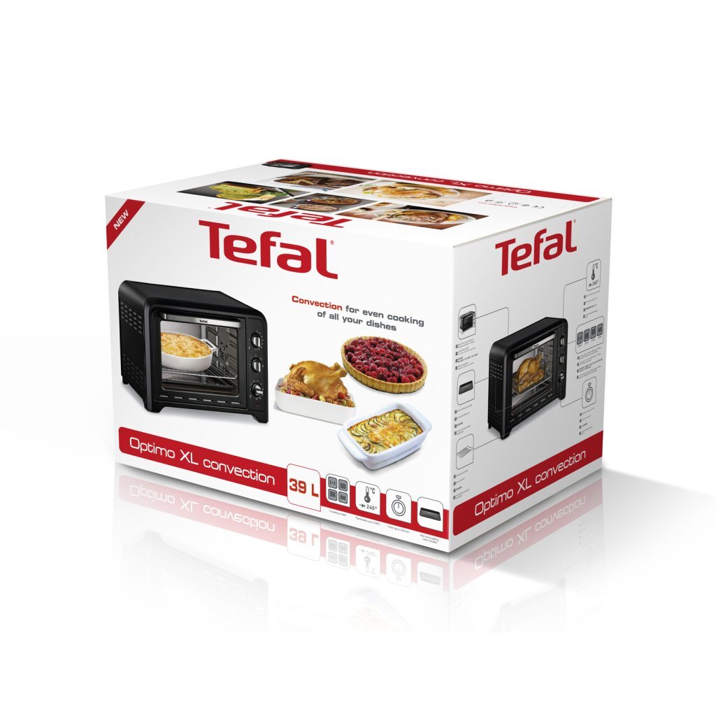 Tefal of484811 four à convection optimo 39l noir