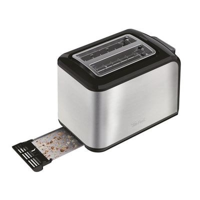 TEFAL TEFAL TT410D Express Toaster 16x26x19 cm 850W en acier inoxydable noir