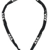 Axa Slot Chain Rigid 120cm CodeTlot Black (carte)