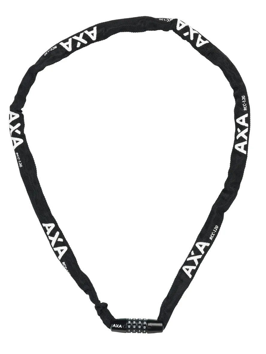 Axa Slot Chain Rigid 120cm CodeTlot Black (carte)